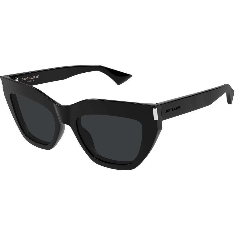 NWT Yves Saint Laurent SL-759 Black 53mm Sunglasses